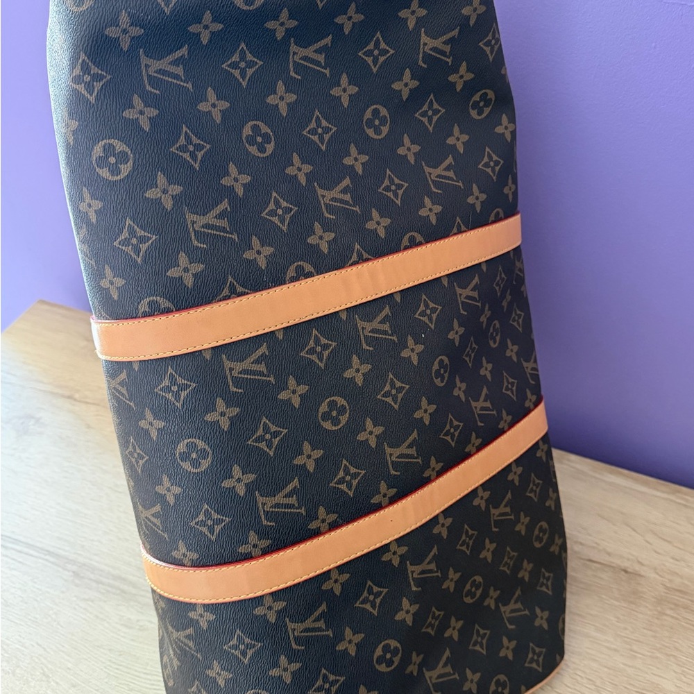 Louis Vuitton monogram keepall bandoulière travel bag - Picture 8 of 16